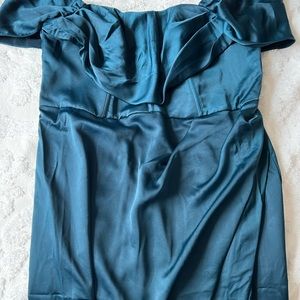 CITY CHIC CORSET MIDI DRESS